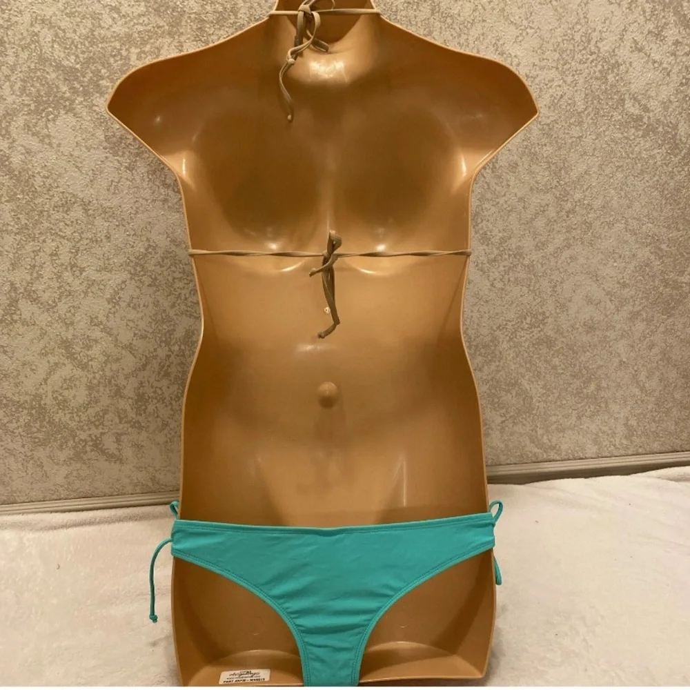 Dippin' Daisy's Milk Chocolate and Sea foam Micro Bikini
